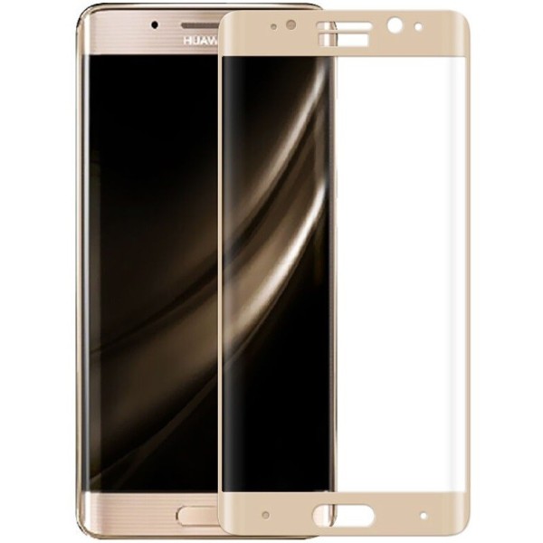 „Hat-Prince“ Tempered Glass pilnīgi aizsedzams ekrāna aizsargstikls 0.2 mm - zelta (Mate 9 Pro)