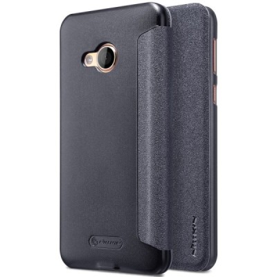 HTC U Play (Alpine) „Nillkin“ Sparkle atvēramais pelēks maciņš / Vacins.lv