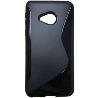 HTC U Play (Alpine) cieta silikona (TPU) melns apvalks / vacins.lv