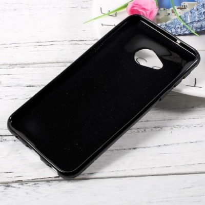 HTC U Play (Alpine) cieta silikona (TPU) melns apvalks / vacins.lv