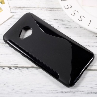 HTC U Play (Alpine) cieta silikona (TPU) melns apvalks / vacins.lv