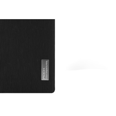 Sony Xperia Z1 Rock Elegant atvēramais melns futrālis / Vacins.lv