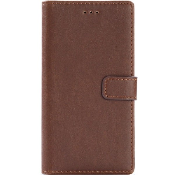 „Retro“ atvēramais maciņš - tumši brūns (Xperia XZ / XZs)