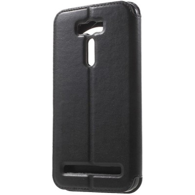 Roar Noble atverčiamas Asus Zenfone 2 Laser 6.0 (ZE600KL, ZE601KL) juodas odinis dėklas / Priedai.lt