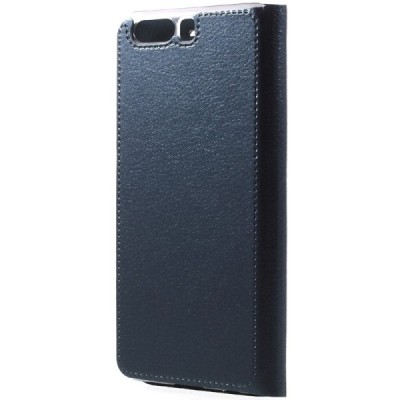 Huawei P10 (Huawei Ascend P10) zils atvēramais Flip Wallet ādas maciņš - maks / Vacins.lv