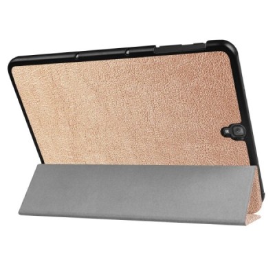 Samsung Galaxy Tab S3 9,7 (T820, T825) atvēramais zelta maciņš / Vacins.lv