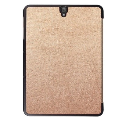 Samsung Galaxy Tab S3 9,7 (T820, T825) atvēramais zelta maciņš / Vacins.lv