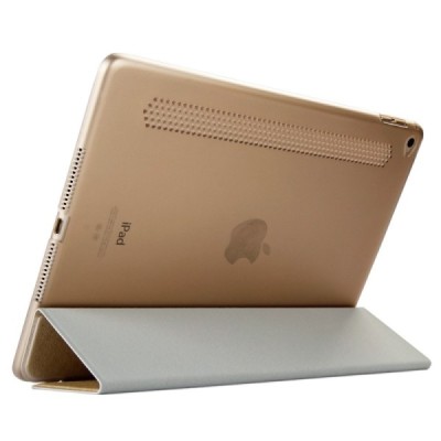 Apple iPad Air 2 plāns atvēramais smilšu krāsā futrālis / Vacins.lv