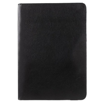 Samsung Galaxy Tab S3 9.7 (T820, T825) atverčiamas, sukamas 360 laipsnių, juodas odinis dėklas - stovas / Priedai.lt