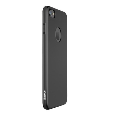 Apple iPhone 7 (iPhone 8) Baseus Mystery juodas dėklas su integruotu magnetu / Priedai.lt