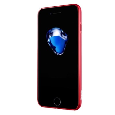 Apple iPhone 7 (iPhone 8) Baseus Mystery raudonas dėklas su integruotu magnetu / Priedai.lt
