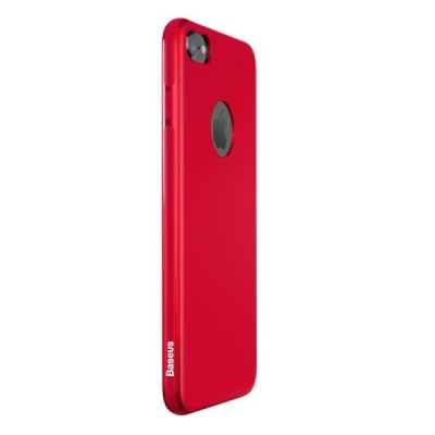 Apple iPhone 7 (iPhone 8) Baseus Mystery raudonas dėklas su integruotu magnetu / Priedai.lt