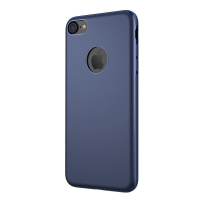 Apple iPhone 7 (iPhone 8) Baseus Mystery tumši zils plastmasas apvalks / vacins.lv