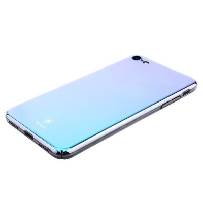 Apple iPhone 7 (iPhone 8) moderns Baseus Mirror Glass dzidrs smaragds spoguļa plastmasas apvalks / Vacins.lv