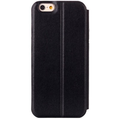 Apple iPhone 6 / 6s „Vili“ S S View Cover atvērams melns ādas maciņš / Vacins.lv