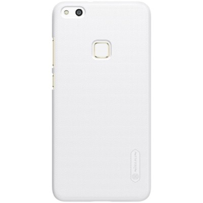 Huawei P10 Lite Nillkin Frosted Shield balts plastmasas apvalks + ekrāna aizsargplēve / Vacins.lv