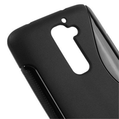 „S-Curve“ juodas LG G2 dėklas (dėkliukas) / Priedai.lt