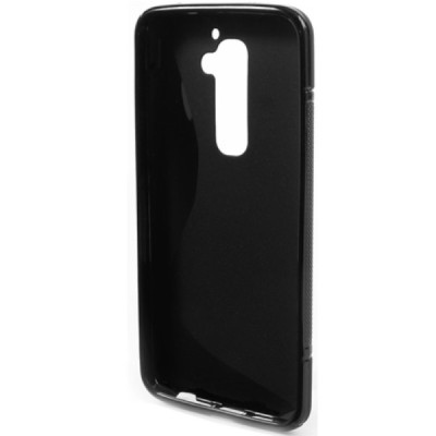 „S-Curve“ juodas LG G2 dėklas (dėkliukas) / Priedai.lt