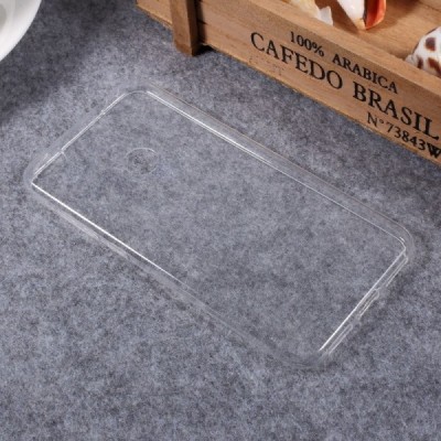 Huawei P9 Lite 2017 (Huawei P8 Lite 2017) skaidrus (permatomas) kieto silikono TPU ploniausias pasaulyje bespalvis dėklas / Prie