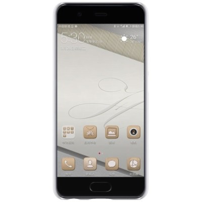 Huawei P10 Plus Nillkin Frosted Shield balts plastmasas apvalks + ekrāna aizsargplēve / Vacins.lv