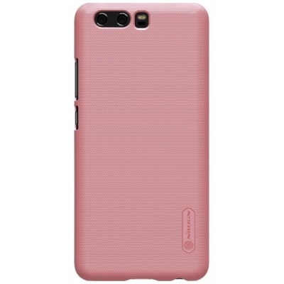 Huawei P10 Plus Nillkin Frosted Shield rozs plastmasas apvalks + ekrāna aizsargplēve / Vacins.lv