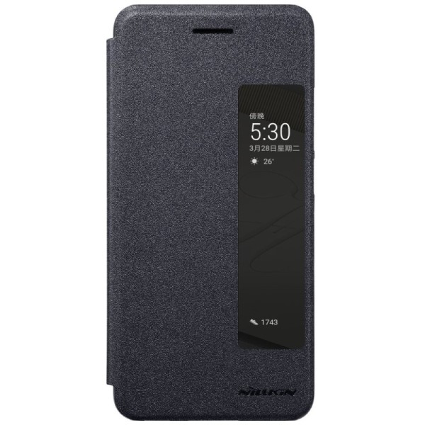 „Nillkin“ Sparkle atvēramais maciņš - pelēks P10 Plus)