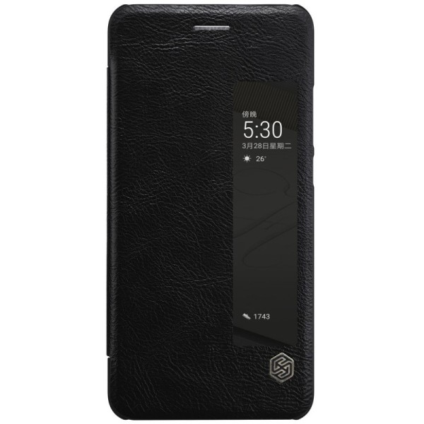 „Nillkin“ Qin atvēramais maciņš - melns (P10 Plus)