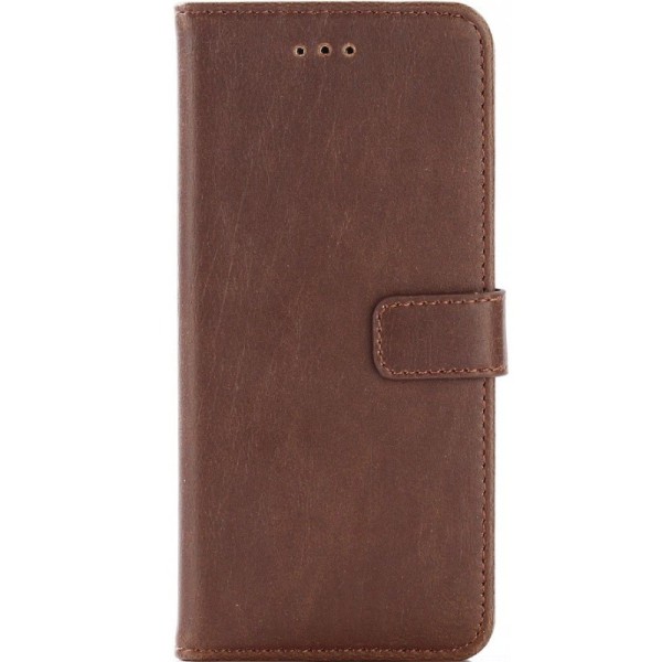 „Retro“ atverčiamas dėklas - tamsiai rudas (Galaxy S8)