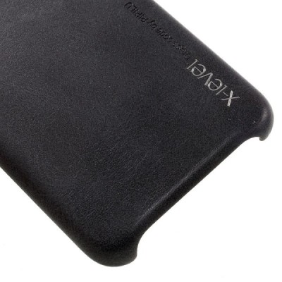 „X-Level“ Vintage Classic Samsung Galaxy S8+ (G955) melns ādas apvalks / Vacins.lv