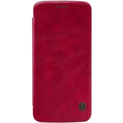 Greznais „Nillkin“ Qin sērijas ādas atvērams srakans Motorola Moto Z (Moto Z Droid) maciņš (maks) / Vacins.lv