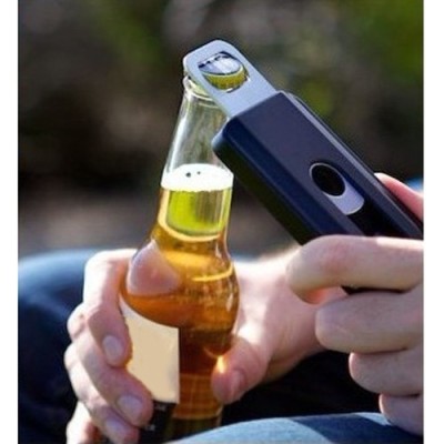 Plastmasas Apple iPhone 5 (Apple iPhone 5S) apvalks ar iebūvētu pudeles attaisāmo / Vacins.lv