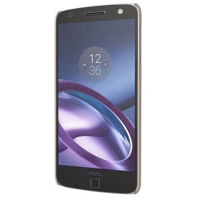 Motorola Moto Z (Moto Z Droid) Nillkin Frosted Shield zelta plastmasas apvalks + ekrāna aizsargplēve / Vacins.lv