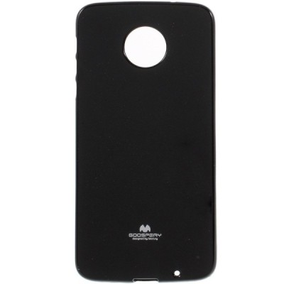 Motorola Moto Z (Moto Z Droid) Mercury melns cieta silikona (TPU) apvalks / vacins.lv