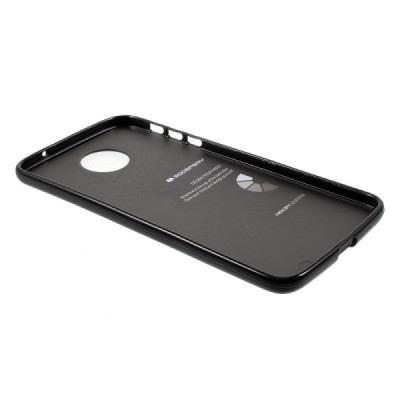Motorola Moto Z (Moto Z Droid) Mercury melns cieta silikona (TPU) apvalks / vacins.lv