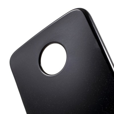 Motorola Moto Z (Moto Z Droid) Mercury melns cieta silikona (TPU) apvalks / vacins.lv