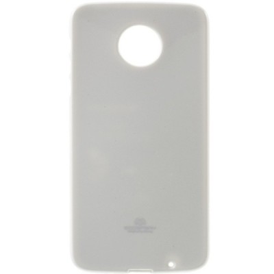 Motorola Moto Z (Moto Z Droid) Mercury balts cieta silikona (TPU) apvalks / vacins.lv