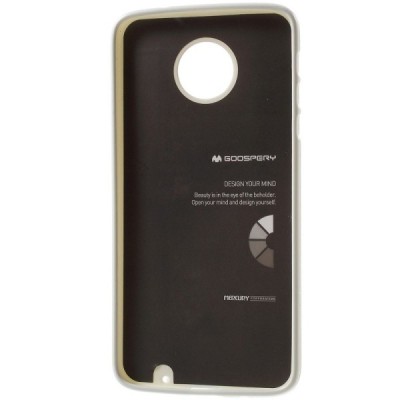 Motorola Moto Z (Moto Z Droid) Mercury balts cieta silikona (TPU) apvalks / vacins.lv