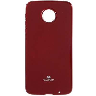 Motorola Moto Z (Moto Z Droid) Mercury sarkans cieta silikona (TPU) apvalks / vacins.lv
