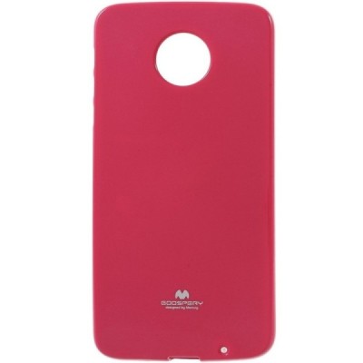 Motorola Moto Z (Moto Z Droid) Mercury tumši rozs cieta silikona (TPU) apvalks / vacins.lv