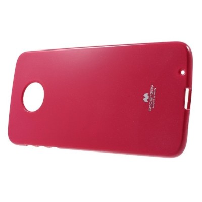 Motorola Moto Z (Moto Z Droid) Mercury tumši rozs cieta silikona (TPU) apvalks / vacins.lv