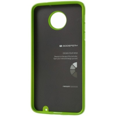 Motorola Moto Z (Moto Z Droid) žalias Mercury kieto silikono (TPU) dėklas / Priedai.lt