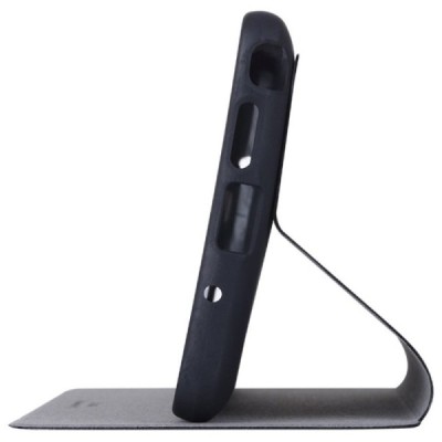 Samsung Galaxy Note 3 Neo (N7505, N7500, N7502) X-Level“ Slim Fit ādas atvēramais melns maciņš / Vacins.lv