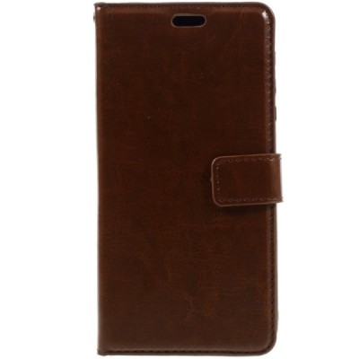 Motorola Moto Z (Moto Z Droid) atvēramais ādas brūns maciņš (maks) / Vacins.lv