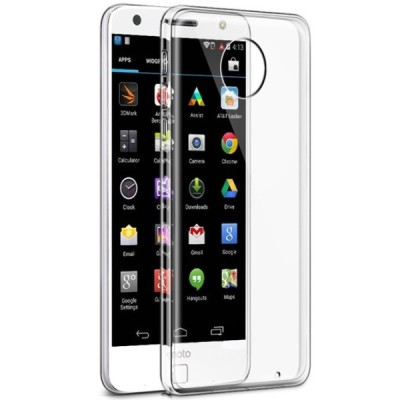 Motorola Moto Z (Moto Z Droid) dzidrs (caurspīdīgs) cieta silikona TPU pasaulē planākais apvalks / Vacins.lv