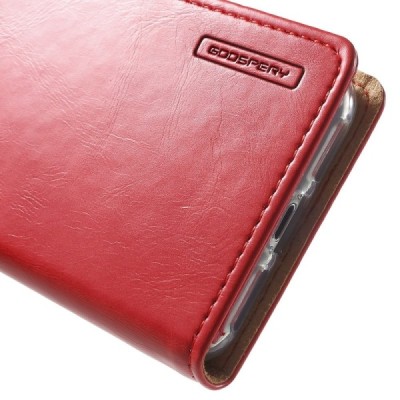 Mercury Blue Moon Apple iPhone 7 (iPhone 8) atvērams sarkans ādas maciņš / Vacins.lv