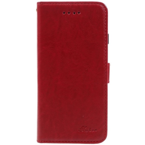 Atvēramais maciņš, grāmata - sarkans (iPhone 7 / 8 / SE 2020 / SE 2022)