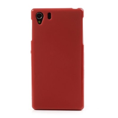 „Jelly Case“ Sony Xperia Z1 raudonas tpu dėklas / Priedai.lt