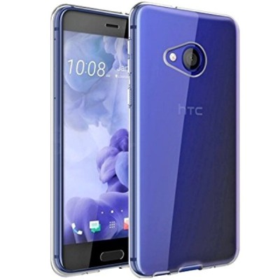 HTC U Play (Alpine) dzidrs (caurspīdīgs) cieta silikona TPU pasaulē planākais apvalks / Vacins.lv