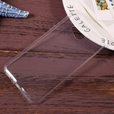 HTC U Play (Alpine) dzidrs (caurspīdīgs) cieta silikona TPU pasaulē planākais apvalks / Vacins.lv