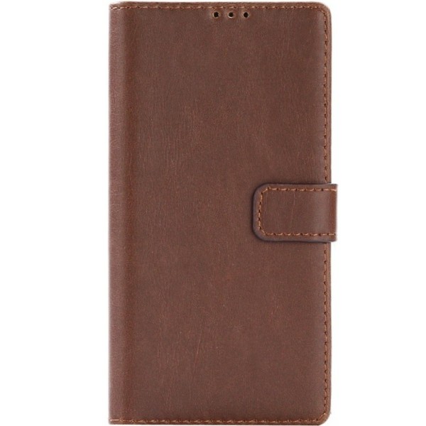 „Retro“ atvēramais maciņš - tumši brūns (Xperia XA1)